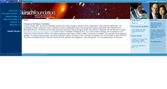 Desktop Screenshot of kirschfoundation.org